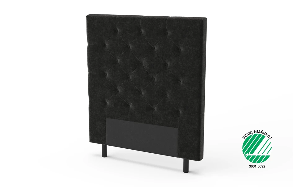 Sense - Sänggavel, B 90-140 cm - Svart