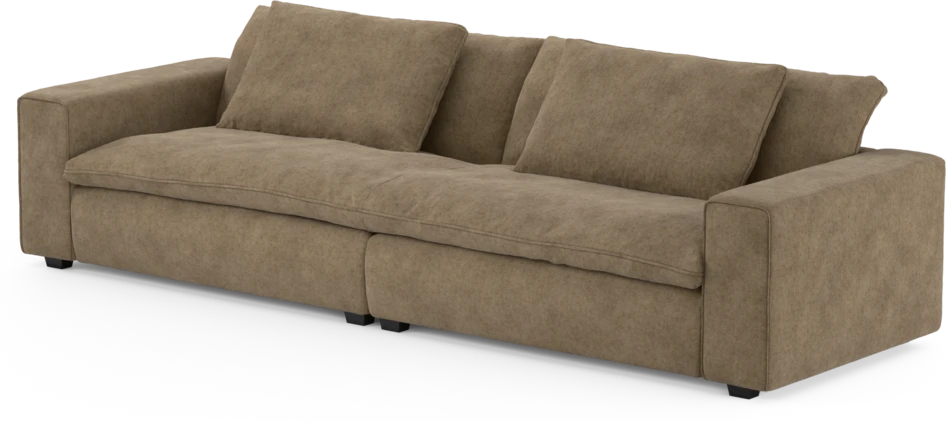 Bellora 4-sits soffa, hel dyna | Mio