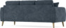 Eden - 3-sits soffa - Blå