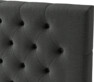 Delux Pikerad XL - Sänggavel, 90-210 cm - Grå