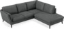 Madison - 2-sits soffa med divan höger - Grå