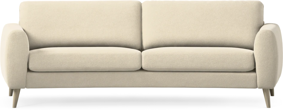 Bridge - 3-sits soffa svängd - Beige