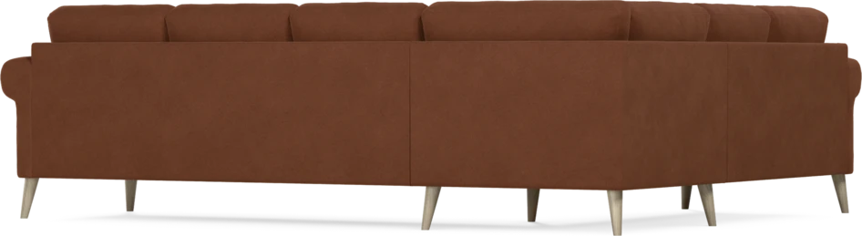 Eden - Hörnsoffa, 2+3-sits - Orange