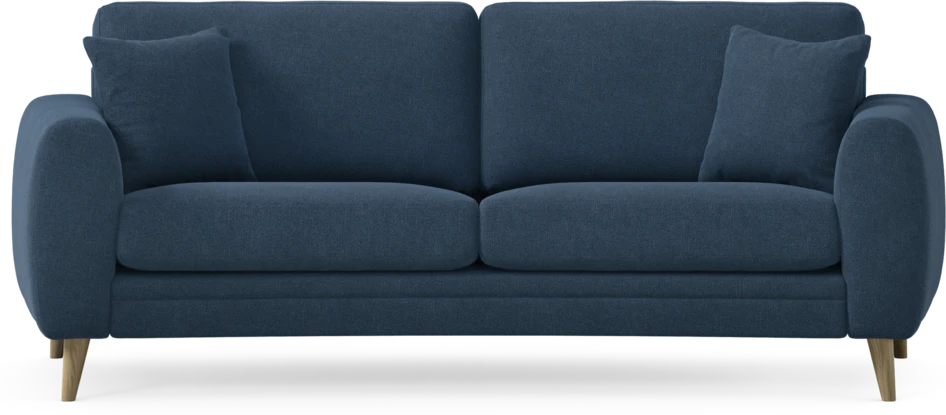 Eden - 2,5-sits soffa svängd - Blå