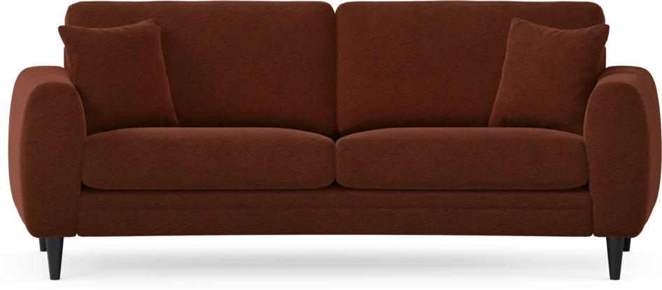 Eden - 2,5-sits soffa svängd - Orange