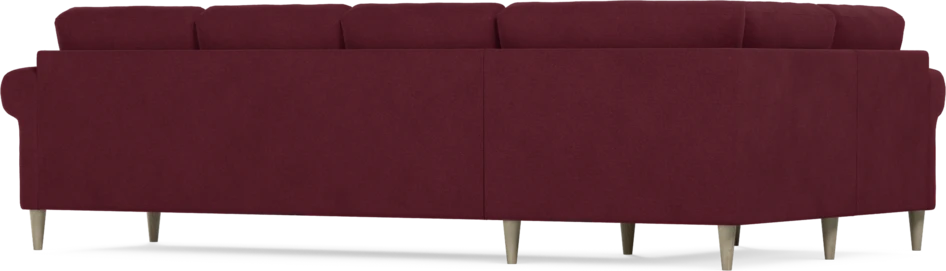 Eden - Hörnsoffa, 1+3-sits - Röd