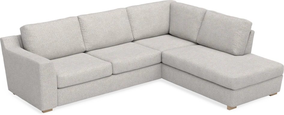 Friday - 2,5-sits soffa med divan höger - Grå