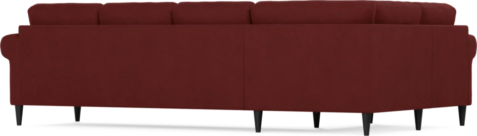Eden - Hörnsoffa, 1+3-sits - Röd