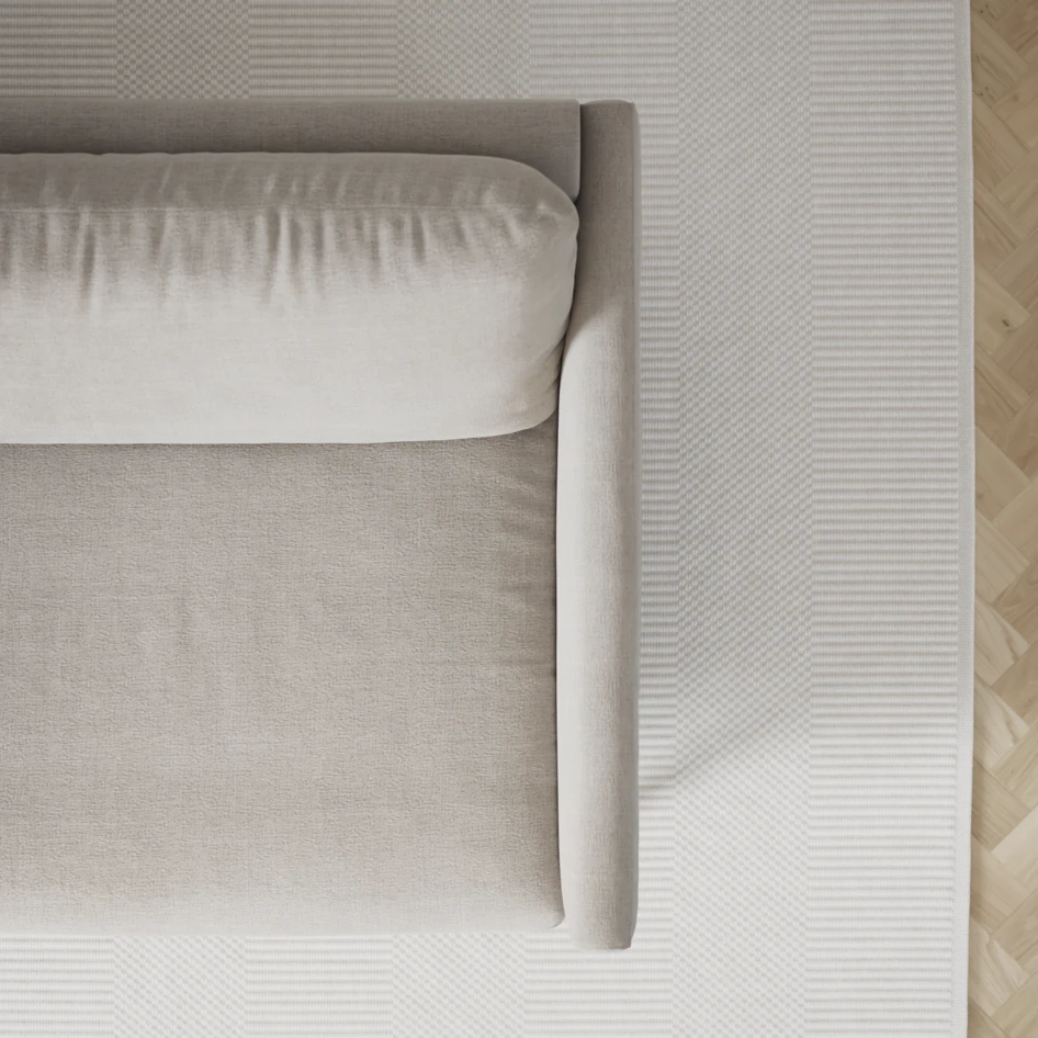 Madison Lux - 2-sits soffa med divan vänster och schäslong höger - Grå