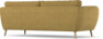 Madison Lux - 3-sits soffa - Gul