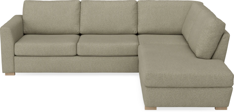 Friday - 2,5-sits soffa med divan höger - Beige