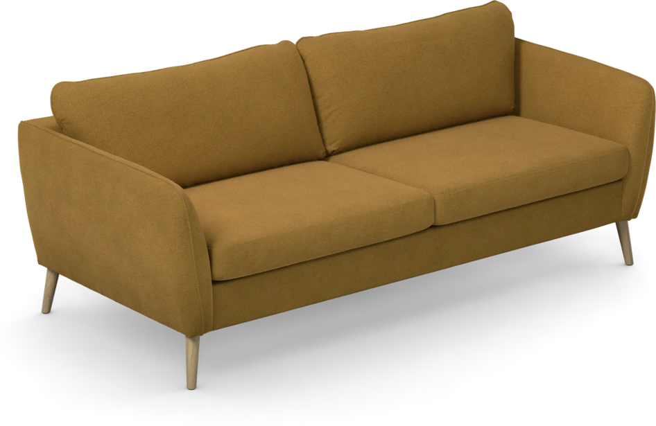 County - 2,5-sits soffa - Gul