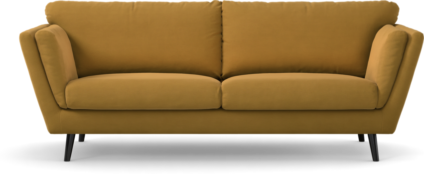 Madison Lux - 3-sits soffa - Gul