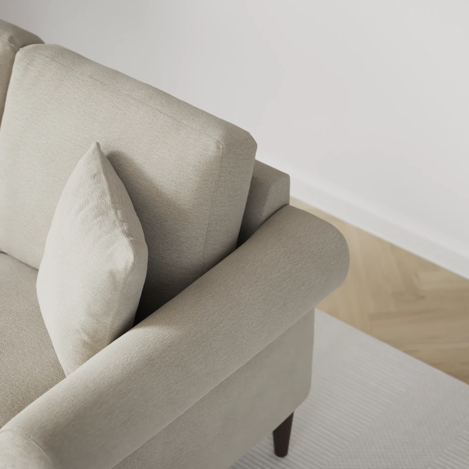 Eden - 2-sits soffa - Brun