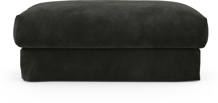 Cherrie Klädsel - Klädsel till fotpall 110 - Svart