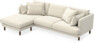 Harper - 4-sits med schäslong vänster - Beige