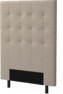 Delux Trensad - Sänggavel, 90-210 cm - Beige