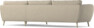 Madison - 3-sits soffa med schäslong höger - Beige