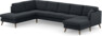 Eden - 3-sits soffa med divan vänster och schäslong höger - Blå