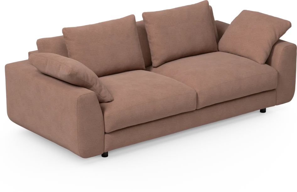 Amie - 3-sits soffa - Rosa