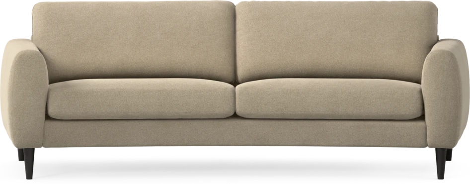 Bridge - 3-sits soffa svängd - Beige