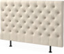 Cape pikerad - Sänggavel låg, , 90-210 cm - Beige