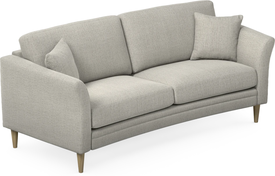 Eden - 2,5-sits soffa svängd - Grå