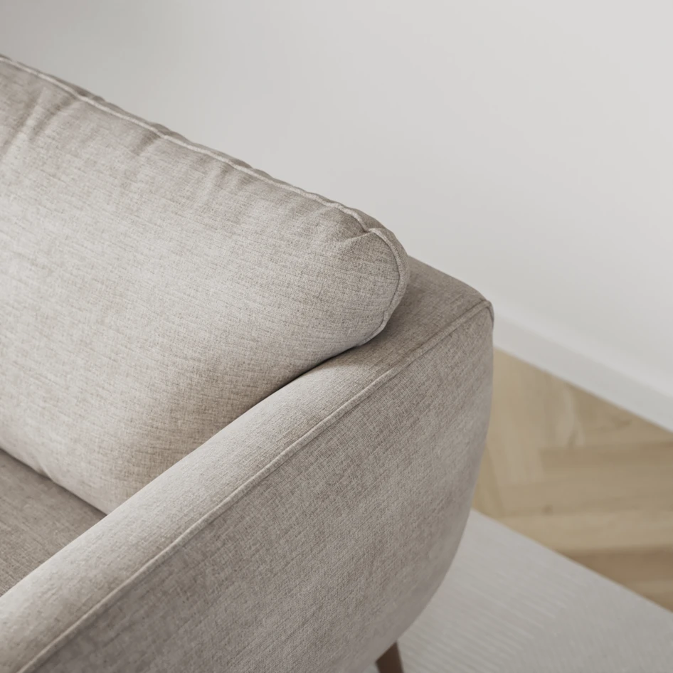 Madison - 2-sits soffa med divan vänster och schäslong höger - Beige