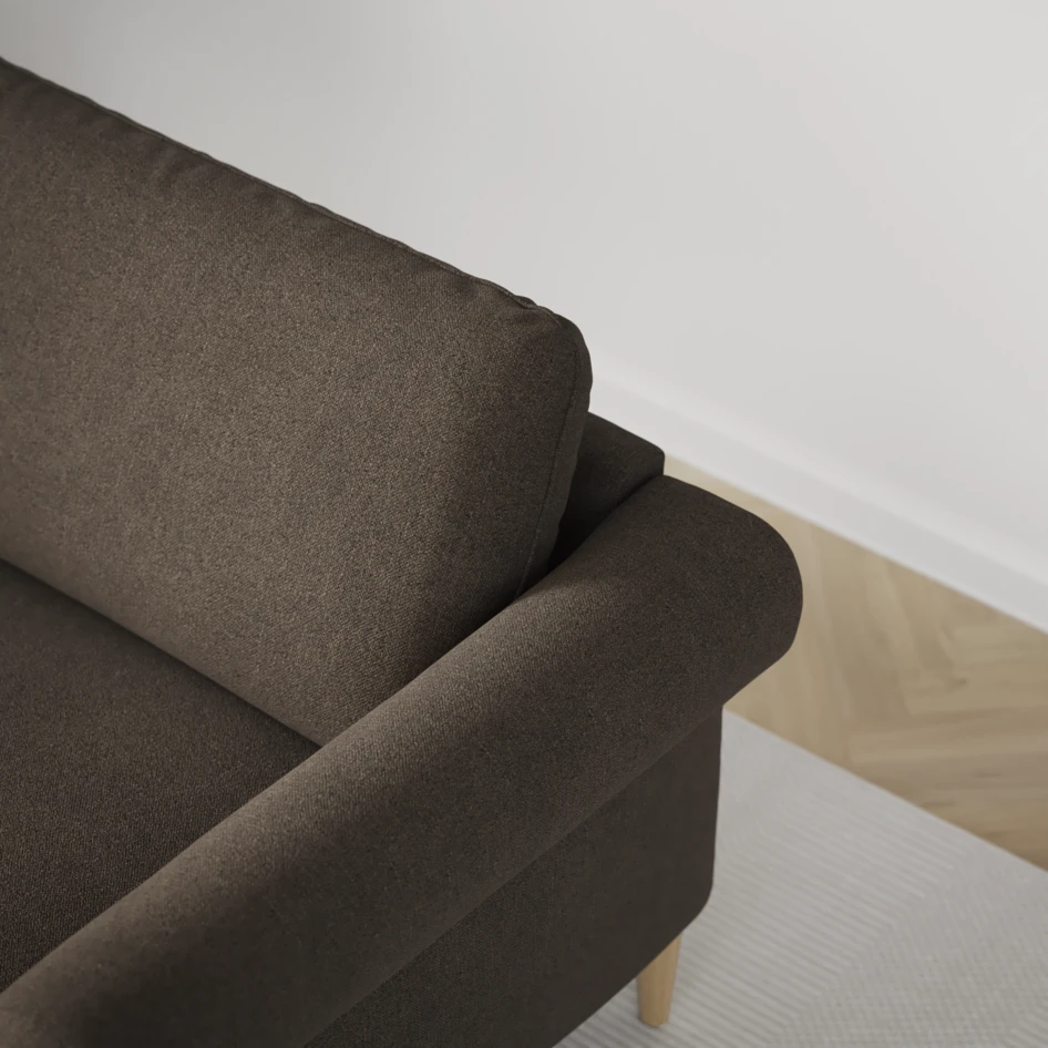 Bridge - 2-sits soffa - Brun