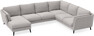 Madison - Hörnsoffa med schäslong vänster - Beige