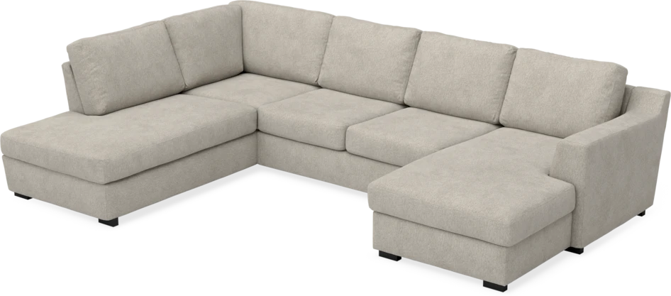 Friday - 3-sits soffa med divan vänster och schäslong höger - Beige