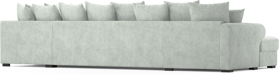 Town - 3-sits soffa med divan höger och schäslong vänster - Blå