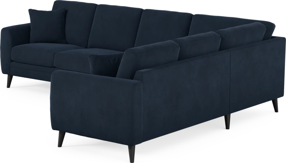 Eden - Hörnsoffa, 3+2-sits - Blå