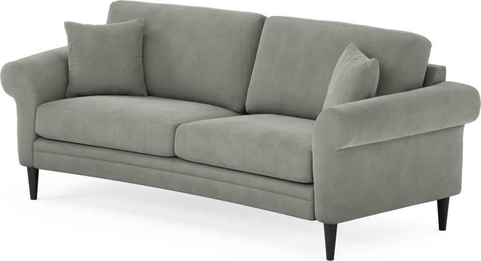 Eden - 2,5-sits soffa svängd - Grå