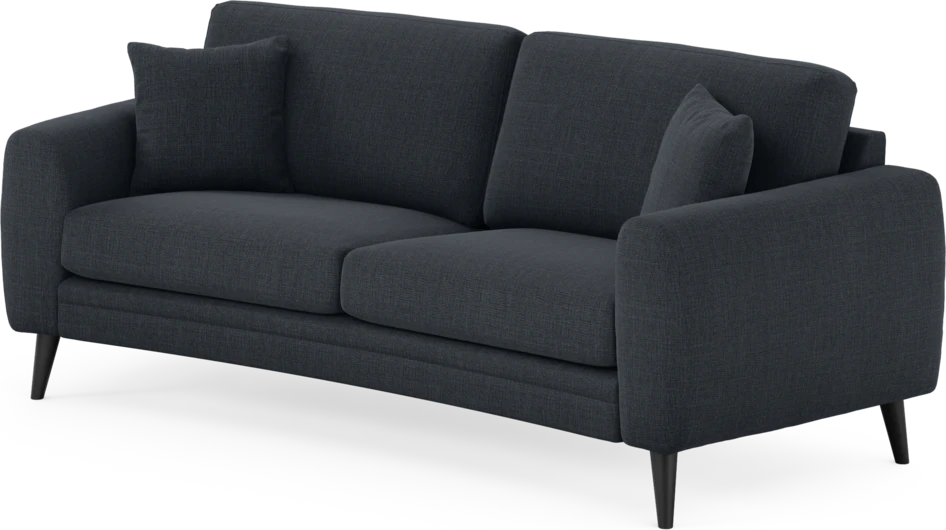 Eden - 2,5-sits soffa svängd - Blå