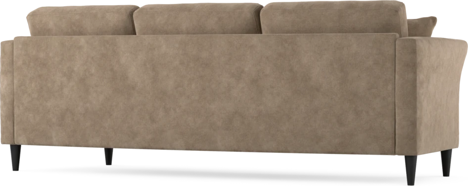 Eden - 3-sits soffa svängd - Beige