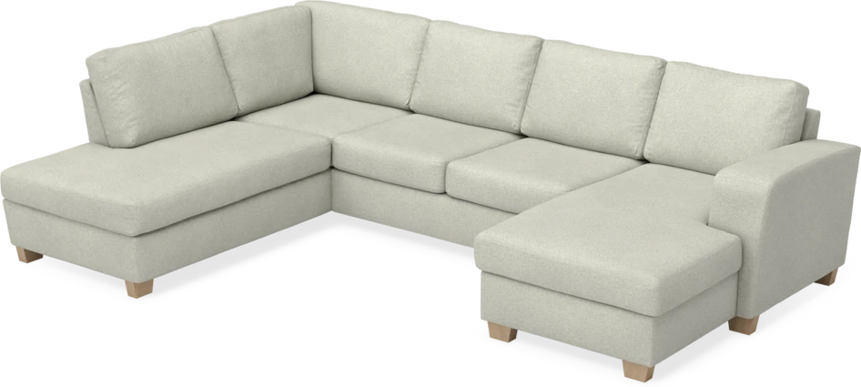 Friday - 3-sits soffa med divan vänster och schäslong höger - Beige
