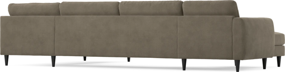 Bridge - 3-sits soffa med schäslong vänster och divan höger - Beige