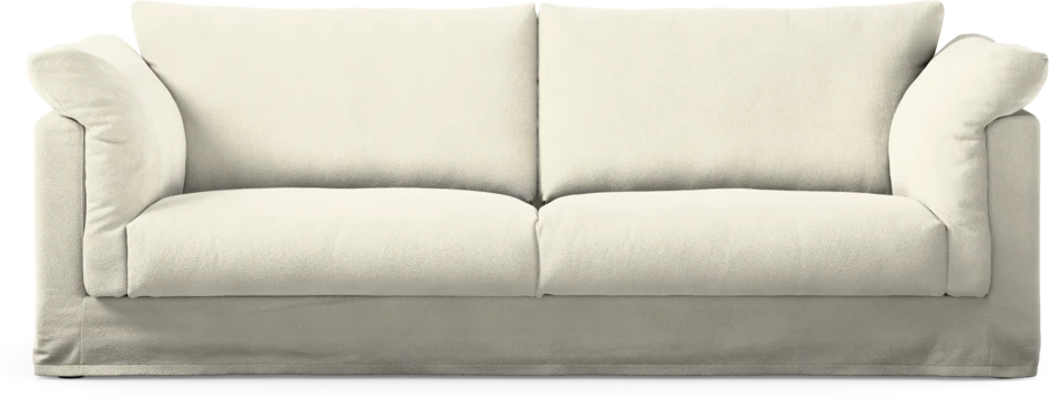 Cherrie Klädsel - Klädsel till 3-sits soffa - Vit