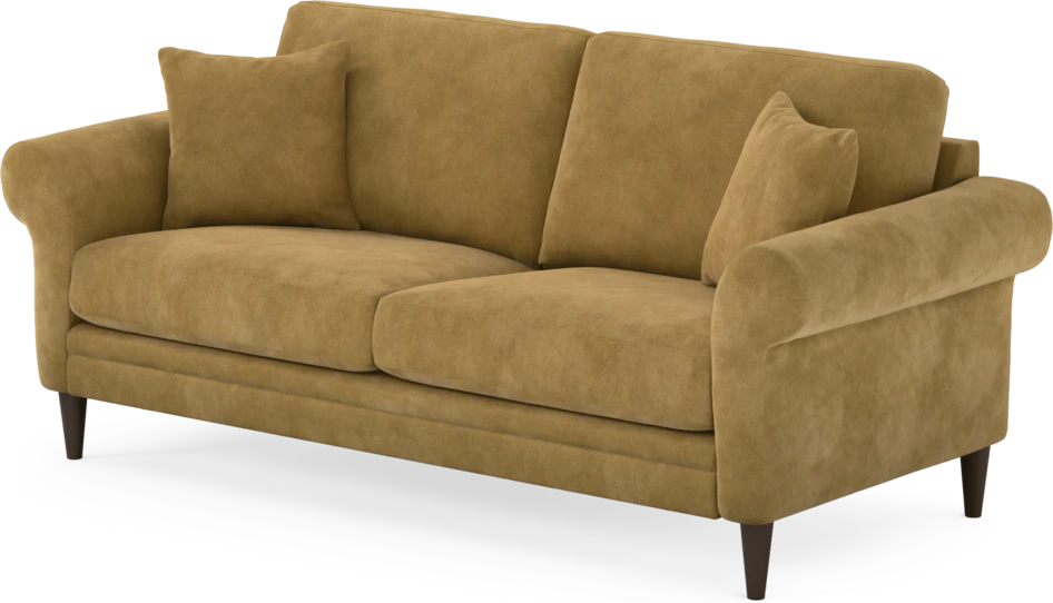 Eden - 2,5-sits soffa - Gul