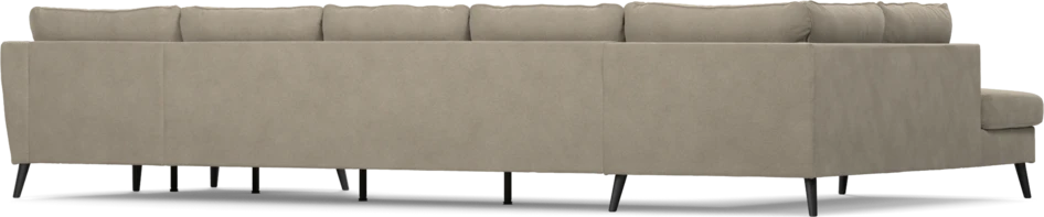 County - 4-sits soffa med divan vänster och schäslong höger - Beige