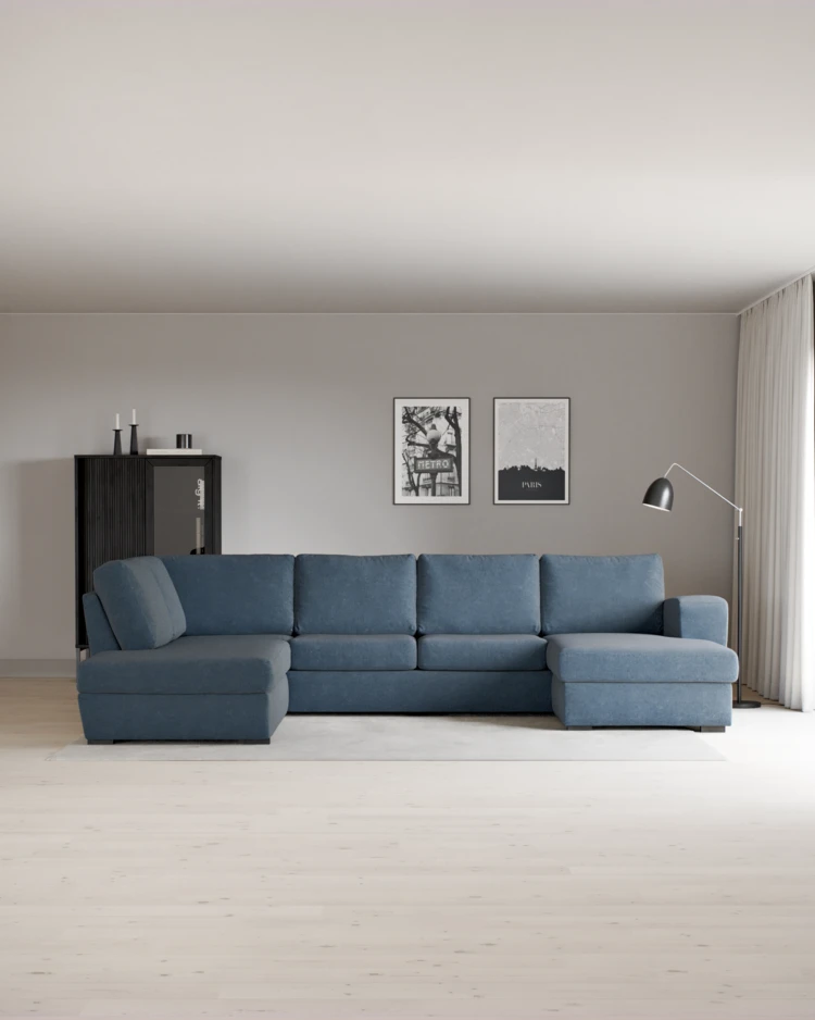 Friday - 3-sits soffa med divan vänster och schäslong höger - inspiration