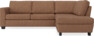 Friday - 2,5-sits soffa med divan höger - Orange