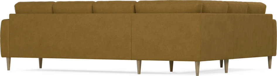 Eden - Hörnsoffa, 2+3-sits - Gul