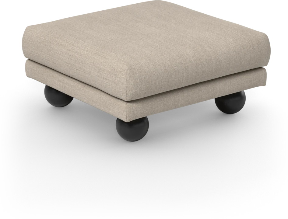 Harper - Fotpall - Beige