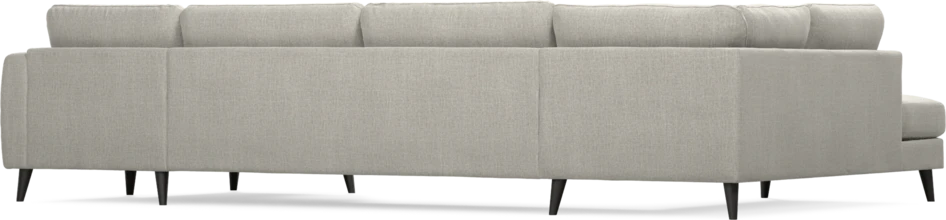 Bridge - 3-sits soffa med divan vänster och schäslong höger - Grå