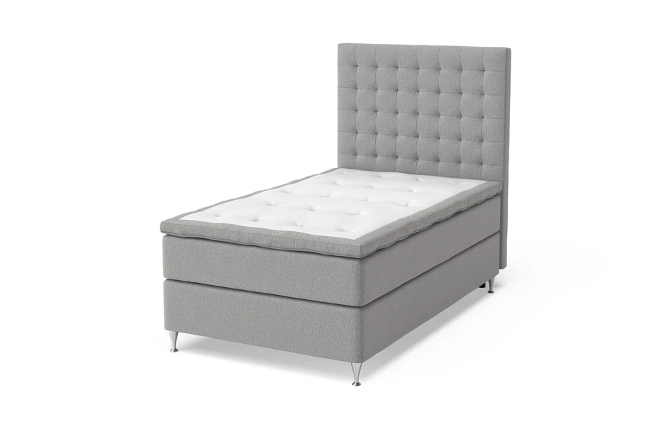 Sense - Sänggavel, B 90-140 cm - Grå