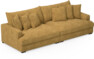 Rossi - 4-sits soffa - Gul