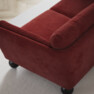 Madison Lux - 3-sits soffa med divan höger - Rosa