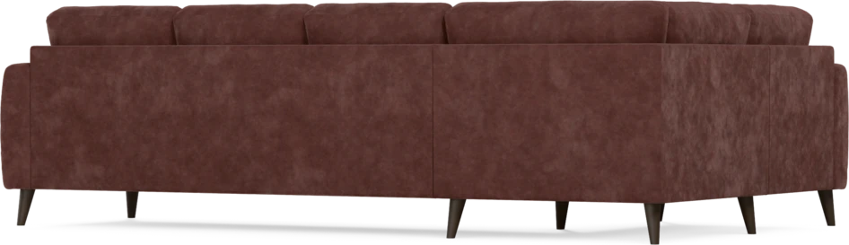 Eden - Hörnsoffa, 1+3-sits - Röd